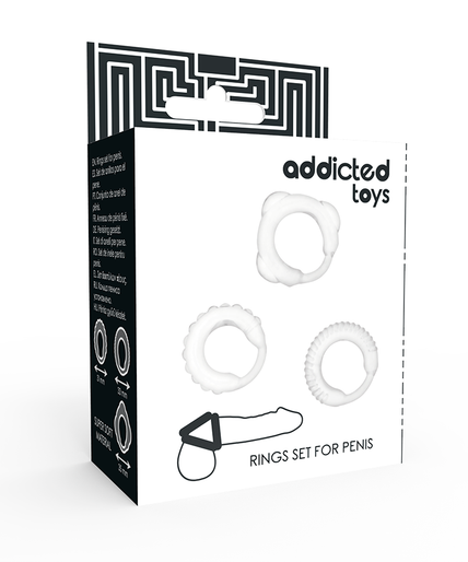 Addicted Toys – C-Ring Set Clear