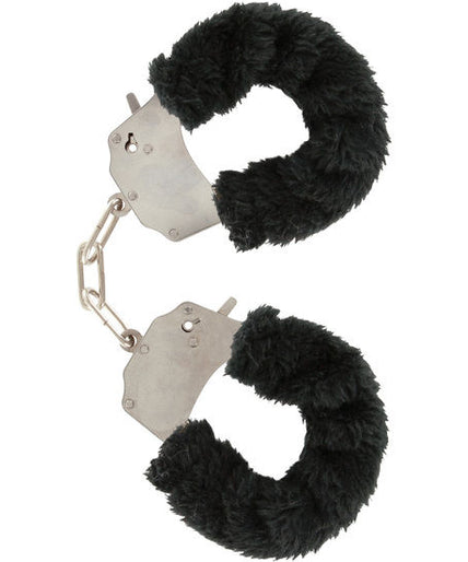TOYJOY - FURRY FUN CUFFS BONDAGE BLACK