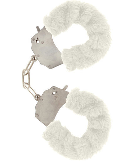 TOYJOY - FURRY FUN CUFFS BONDAGE WHITE
