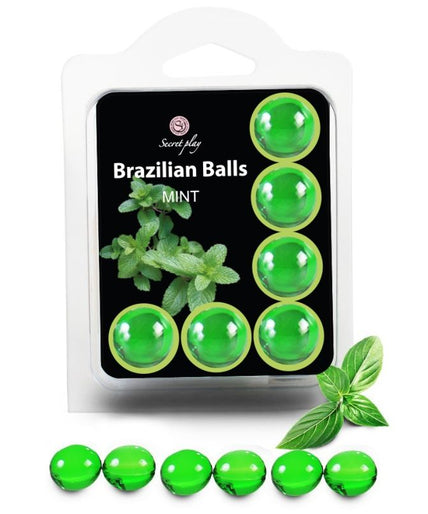 Secretplay – Set 6 Brazilians Balls Mint