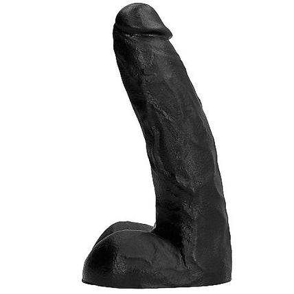 All Black – Realistischer Dong Schwarz 22 cm