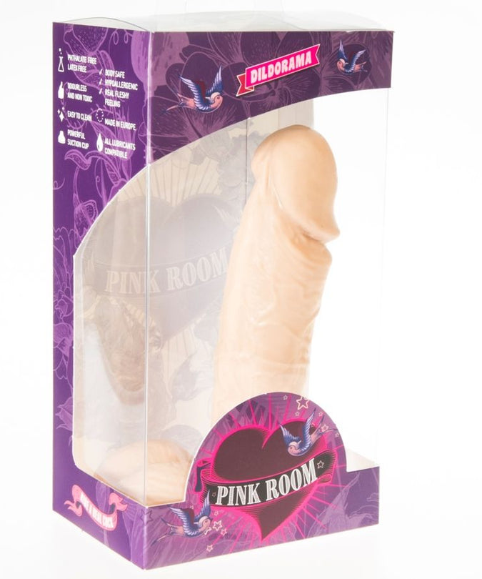Pink Room – Amadeo Realistic Dildo Natural 15.5 Cm