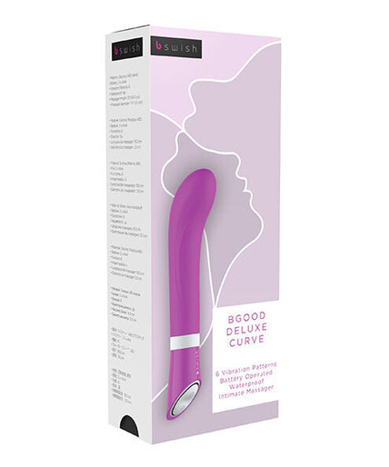 B Swish – B Good Deluxe Curve Vibrator Flieder