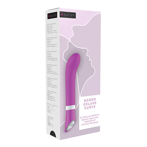 B Swish – B Good Deluxe Curve Vibrator Flieder