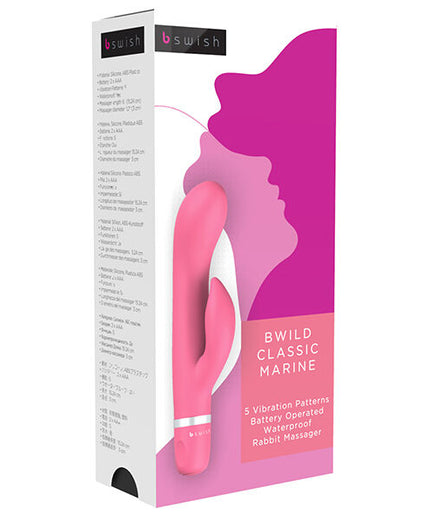 Pleasurements – B Swish – Bwild Classic Marine Rabbit Vibrator Guave
