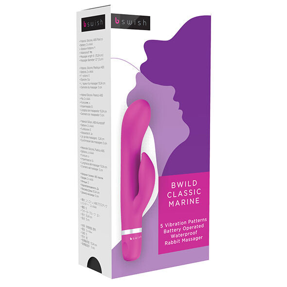 Pleasurements – B Swish – Bwild Classic Marine Konijn Vibrator Cerise