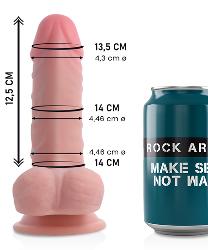 Rockarmy – Dual Density Panzer realistischer Dildo 17 cm