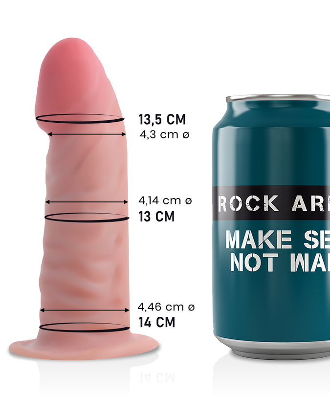 Rockarmy – Dual Density Tiger realistischer Dildo 14 cm