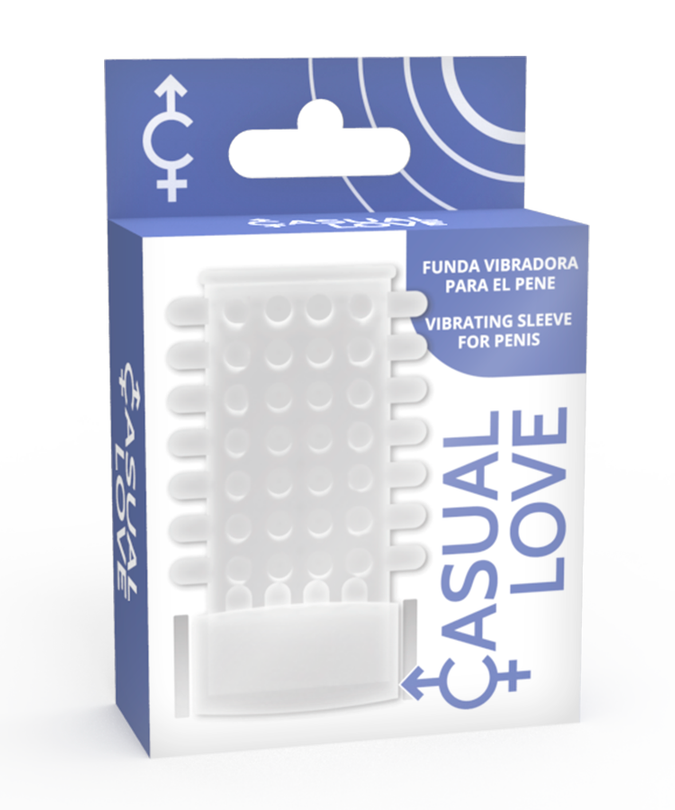 Casual Love – Ring Vibrating Sleeve Transparent