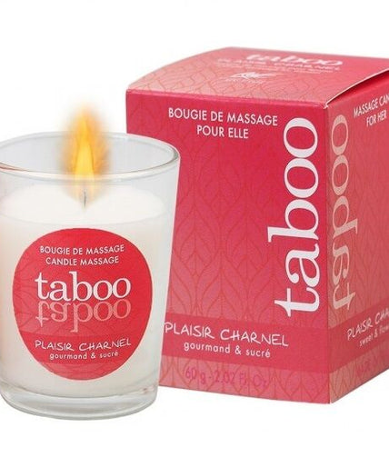 Ruf – Taboo Massage Candle for Her Plaisir Charnel Cocoa Flower Aroma