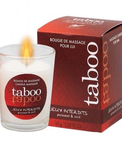 Ruf – Taboo Massage Candle for Him Jeux Interdits Wild Lichen Aroma