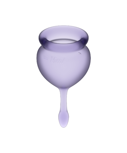 Satisfyer – Feel Good Menstrual Cup Purple 15 + 20 Ml
