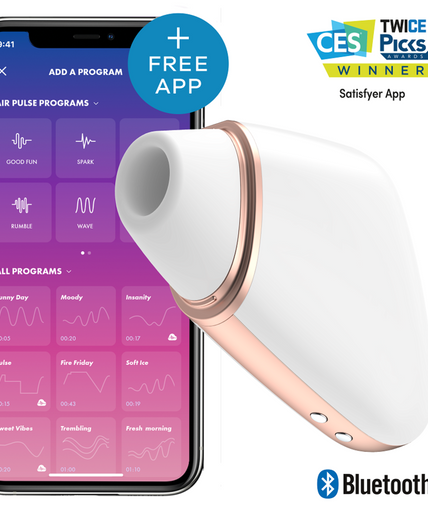 Satisfyer – Love Triangle Air Pulse Stimulator & Vibrator Weiß