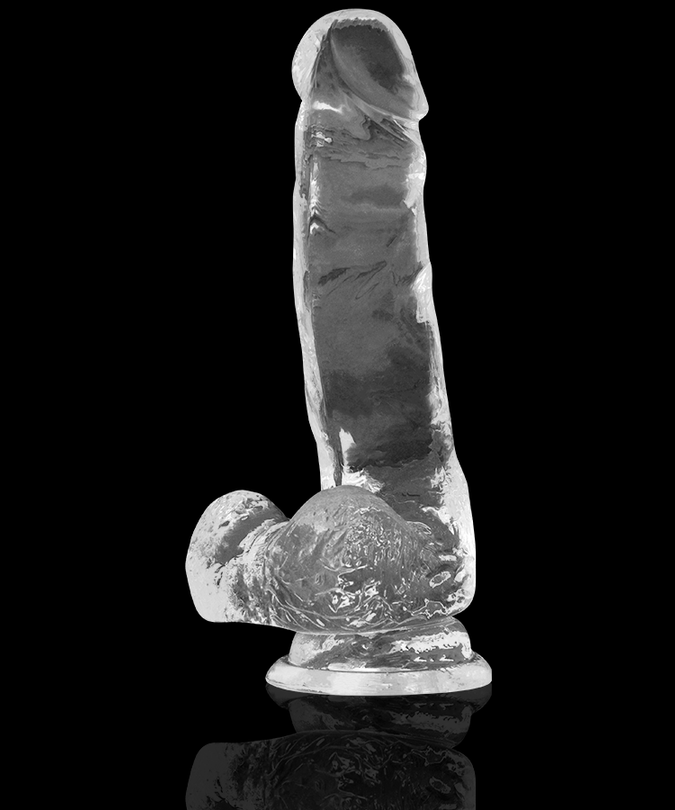 Pleasurements – X Ray – Clear Cock With Balls Transparent 18.5 Cm
