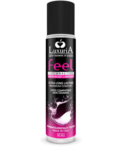 Intimateline – Luxuria Feel Anal Water Based Lubricant 60 Ml