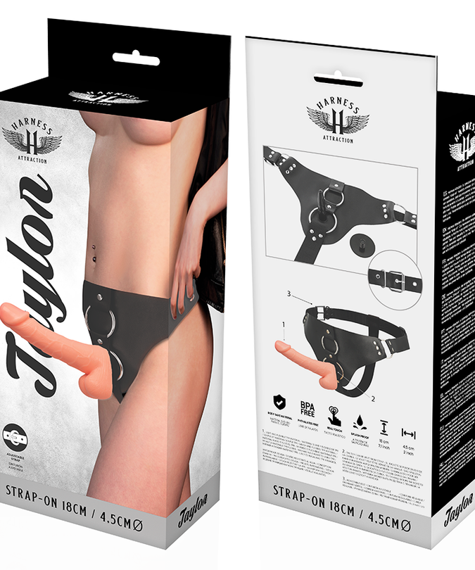 Harness Attraction – Rnes Taylor Deluxe 18 Cm – O – 4.5 Cm
