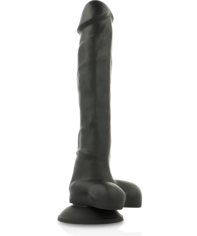 Pleasurements – Cock Miller – Dual Density Gelenkiger Dildo Schwarz 24 cm