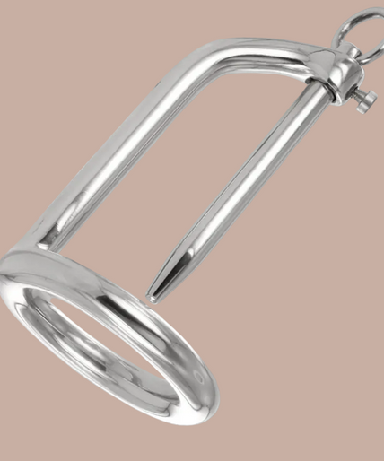 Metal Hard – Eichelring mit Plug – Edelstahl 