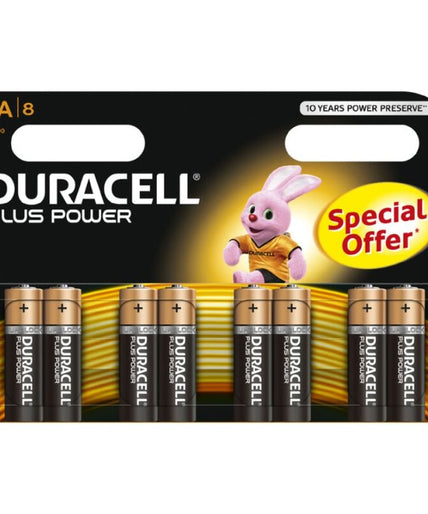 Duracell – Plus Power Battery Aa Lr6 8units