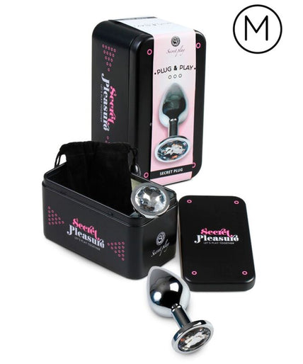 Secretplay – Plug Anal Transparent Aluminum 7cm