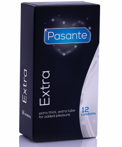 Pasante – Extra Condoom Extra Dik 12 Stuks