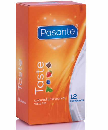 Pasante – Condooms met smaken 12 stuks