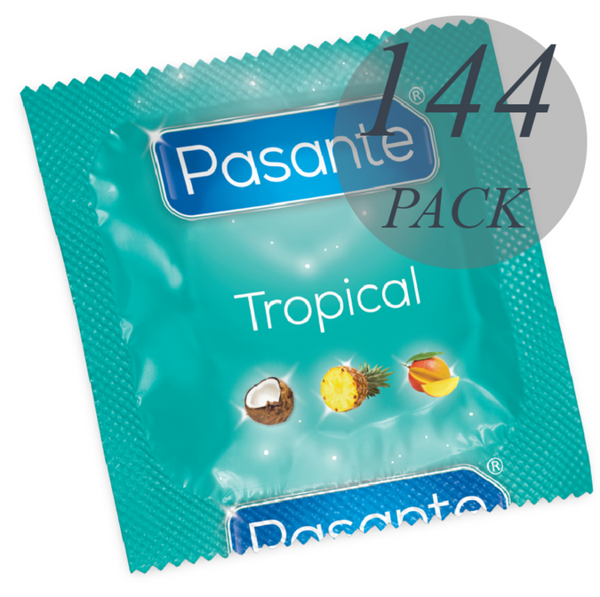 Pasante – Kondome Tropische Geschmacksrichtungen 144 Stück
