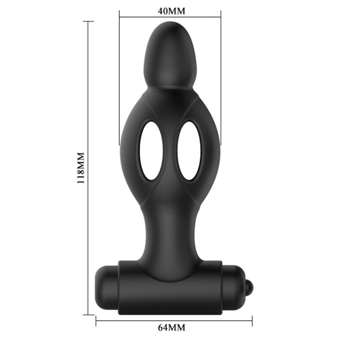Mr Play – Silicone Anal Plug with Vibration
