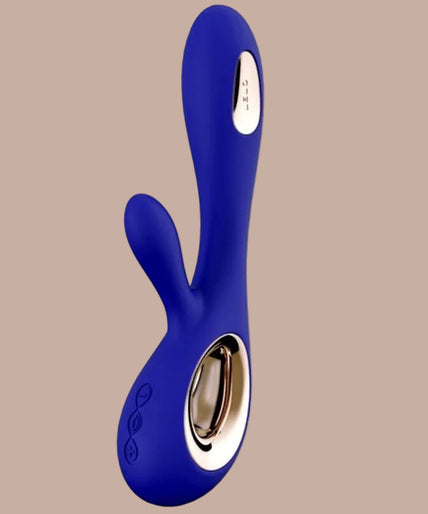 LELO – SORAYA Wave Rabbit Vibrator – Mitternachtsblau