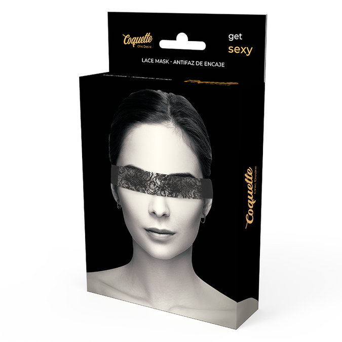 Coquette Chic Desire – kanten masker zwart