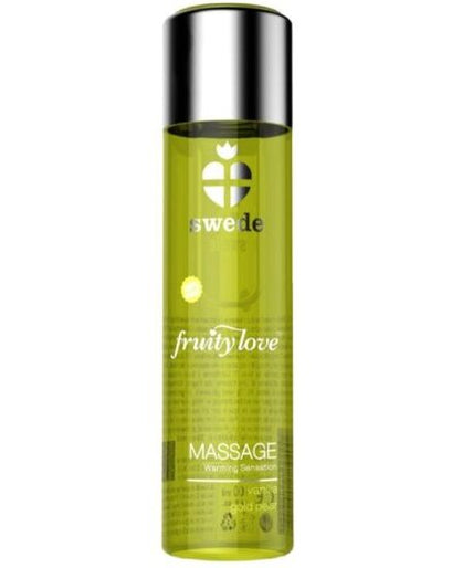 Swede – Fruity Love Warming Effect Massage Oil Vanilla And Gold Pear 60 Ml.