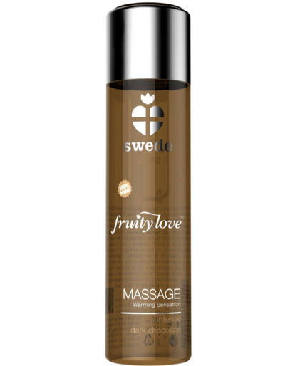 Swede – Fruity Love Warming Effect Massage Oil Intense Dark Chocolate 120 Ml