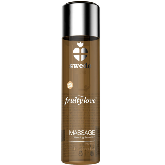 Swede – Fruitige Liefde Verwarmende Effect Massageolie Intense Donkere Chocolade 120 ml