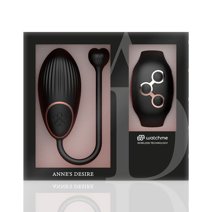 Anne's Desire – Eierfernbedienungstechnologie Watchme Schwarz/Gold