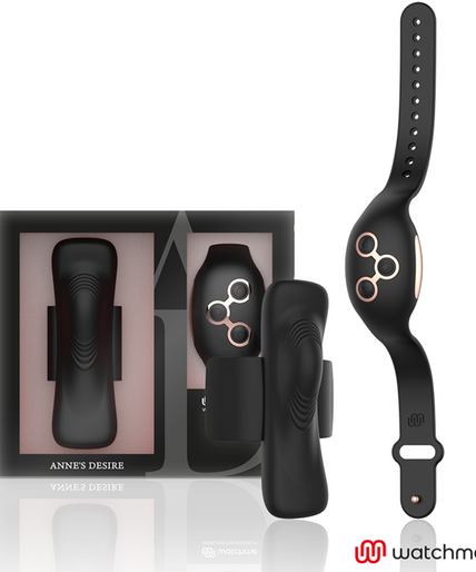 Anne's Desire – Panty Pleasure Tecnolog A Watchme Schwarz/Gold