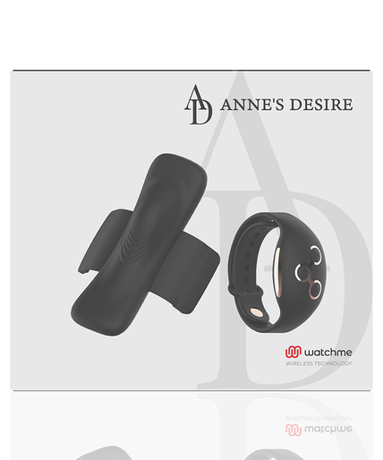 Anne's Desire – Panty Pleasure Tecnolog A Watchme Black/gold
