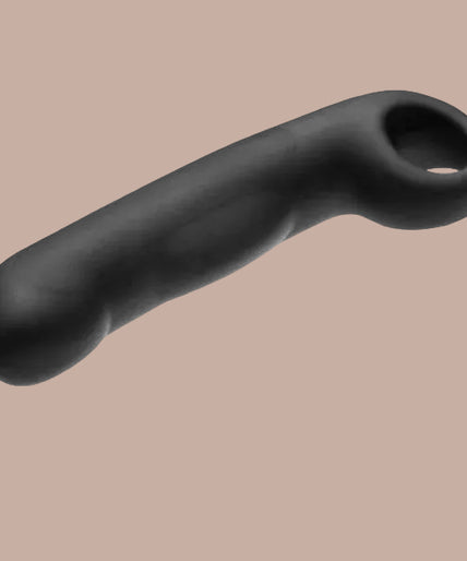 ElectraStim – Ovid Siliconen Noir Electro Dildo – Zwart