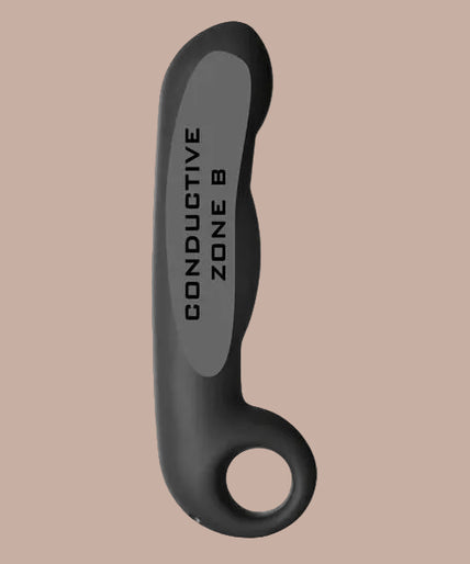 ElectraStim – Ovid Siliconen Noir Electro Dildo – Zwart