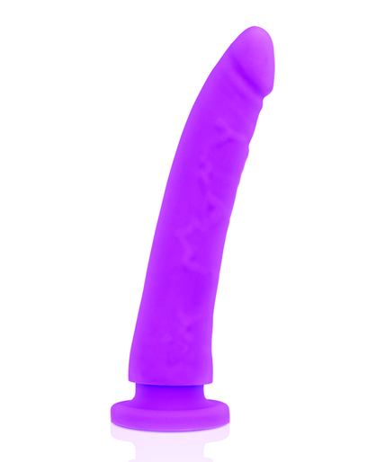 Pleasurements – Delta Club – G-Spot Dildo Medizinisches Silikon 20 Cm Ø 4 Cm | Flieder