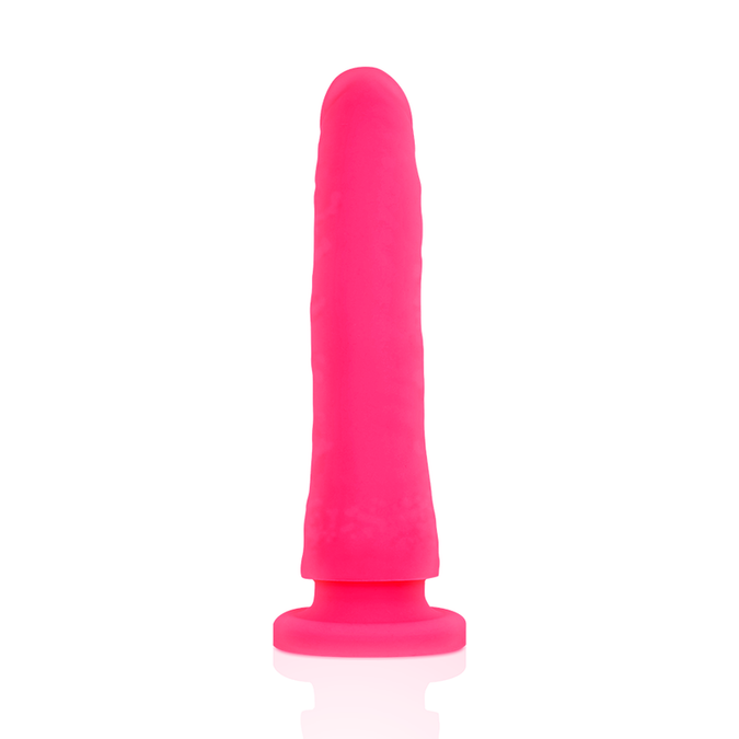 Delta Club – Spielzeug-Geschirr + Dong Pink Silikon 17 cm – Ø – 3 cm