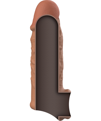Virilxl – Liquid Silicone V7 Brown Penis Extension