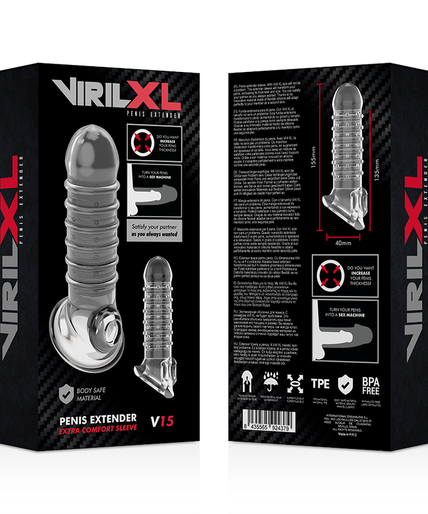 Virilxl – Penis Extension And Sheath V15 Transparent
