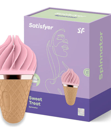 Satisfyer – Sweet Treat Spinnator Brown & Pink