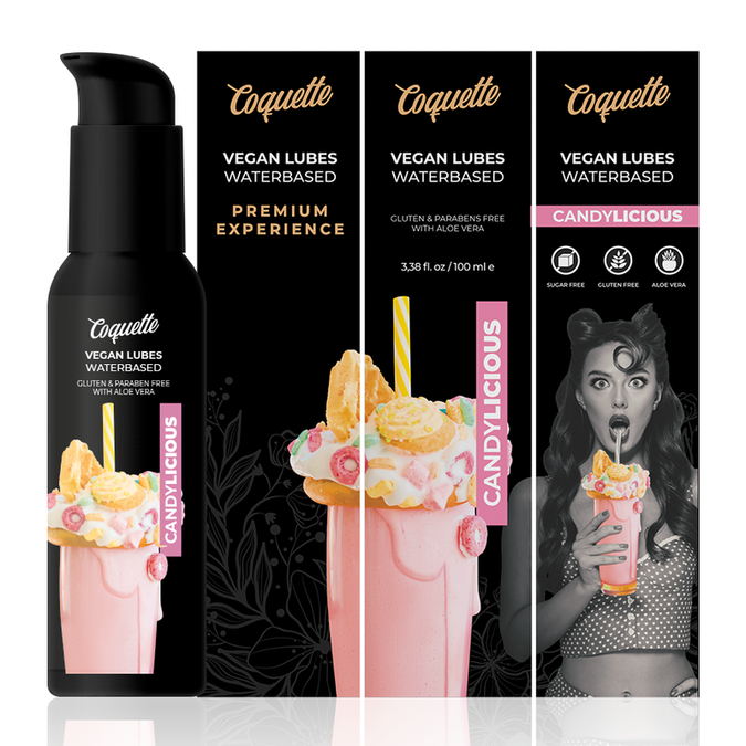 Coquette Chic Desire – Core Experience 100ml Vegan Lubes Candylicious