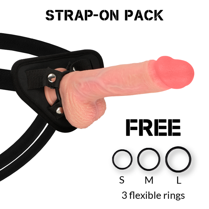 Rockarmy – Harness + vloeibare siliconen Basic Spitfire realistisch 21 cm – O – 4,62 cm