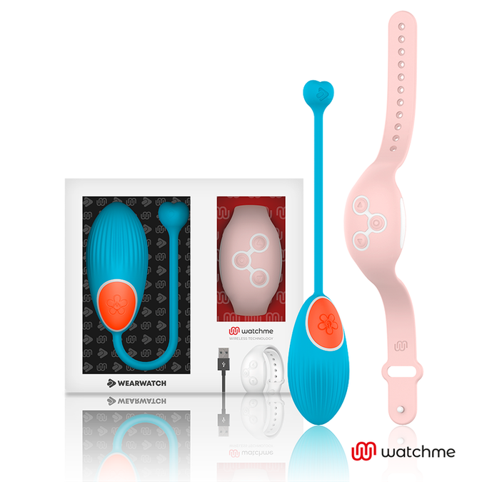 Wearwatch – Watchme Technology Fernsteuerbares Ei Blau / Pink