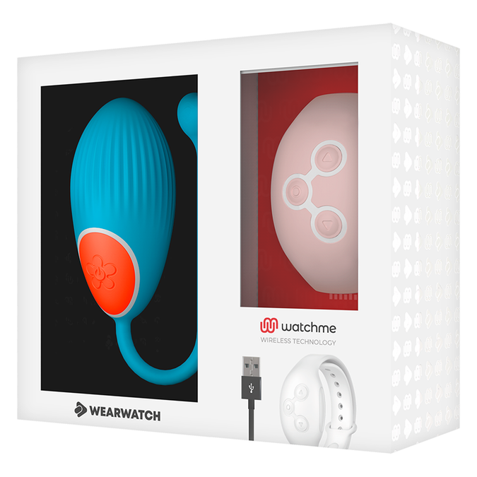 Wearwatch – Watchme Technology Fernsteuerbares Ei Blau / Pink