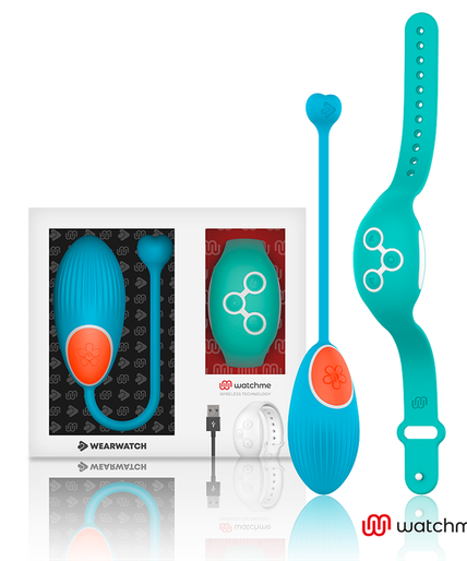 Wearwatch – Watchme Technology Fernsteuerbares Ei Blau / Aquamarin