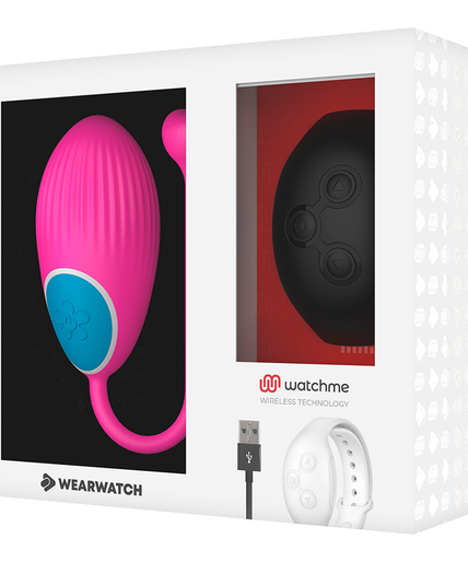 Wearwatch – Watchme Technology Fernsteuerbares Ei Fuchsia / Jet