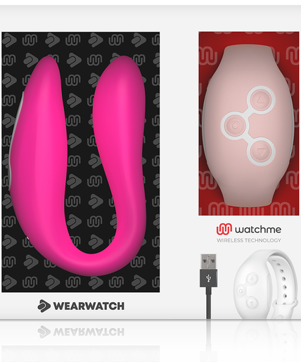 Wearwatch – Watchme Dual Technology Vibrator Fuchsia / Pink